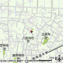 静岡県浜松市中央区篠原町4144周辺の地図