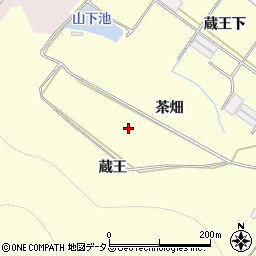 愛知県田原市浦町茶畑周辺の地図