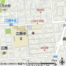 静岡県浜松市中央区神田町68周辺の地図