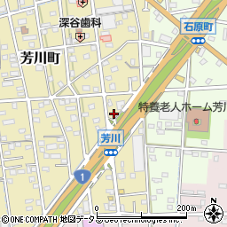 株式会社山田漢方　浜松営業所周辺の地図