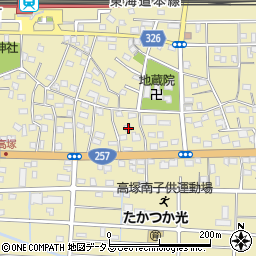 静岡県浜松市中央区高塚町4548周辺の地図