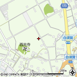 静岡県湖西市白須賀3435-2周辺の地図
