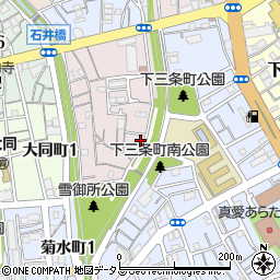 兵庫県神戸市兵庫区雪御所町11周辺の地図