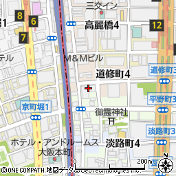 日軽パネルシステム株式会社　大阪支店周辺の地図