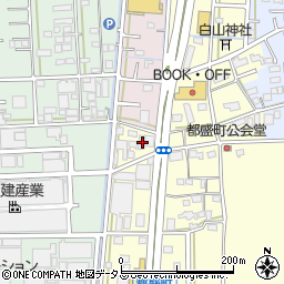 静岡県浜松市中央区都盛町163周辺の地図