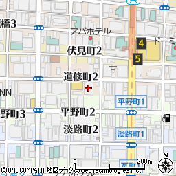 武田北浜ビル周辺の地図