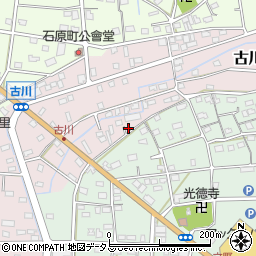 静岡県浜松市中央区古川町100周辺の地図