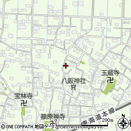 静岡県浜松市中央区篠原町4139周辺の地図