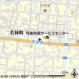 ガスト浜松可美店周辺の地図