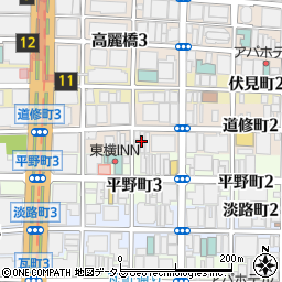 道修町ビルディング周辺の地図