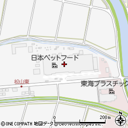 日本ペットフード株式会社静岡工場周辺の地図