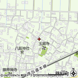 静岡県浜松市中央区篠原町3845周辺の地図