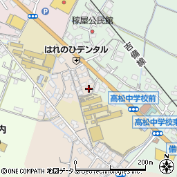 岡山県岡山市北区高松原古才27周辺の地図