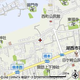 静岡県湖西市新居町浜名930周辺の地図