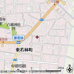 静岡県浜松市中央区東若林町1298周辺の地図
