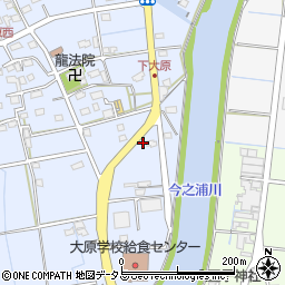 静岡県磐田市大原3030周辺の地図