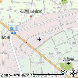 静岡県浜松市中央区古川町92周辺の地図