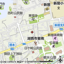 静岡県湖西市新居町浜名599周辺の地図