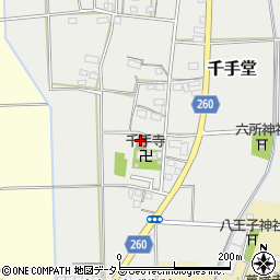 千手堂公民館周辺の地図