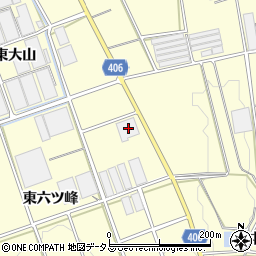 愛知県豊橋市東七根町東六ツ峰264周辺の地図