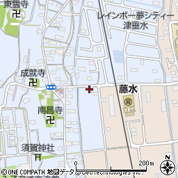 三重県津市垂水1021-7周辺の地図