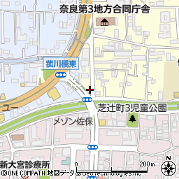 奈良県警備事業協同組合周辺の地図