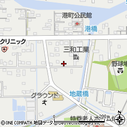 静岡県湖西市新居町新居517周辺の地図
