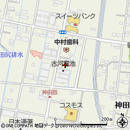 静岡県浜松市中央区神田町544周辺の地図