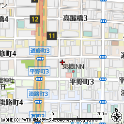 淀屋橋総合クリニック周辺の地図