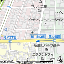 辰山製作所周辺の地図