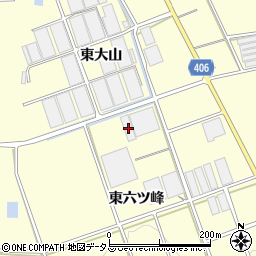 愛知県豊橋市東七根町東六ツ峰233周辺の地図