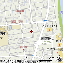 静岡県浜松市中央区神田町50周辺の地図