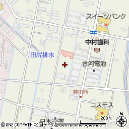 静岡県浜松市中央区神田町499周辺の地図