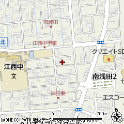 静岡県浜松市中央区神田町55周辺の地図
