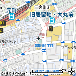 神戸牛鉄板焼ステーキ 大地周辺の地図