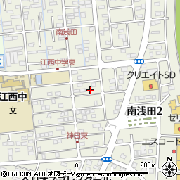 静岡県浜松市中央区神田町52周辺の地図