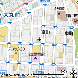 兵庫県神戸市中央区京町67周辺の地図