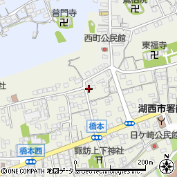 静岡県湖西市新居町浜名924周辺の地図