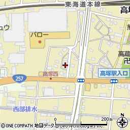 静岡県浜松市中央区高塚町4818周辺の地図