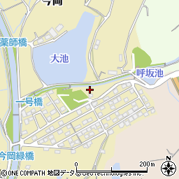 岡山県岡山市北区今岡周辺の地図