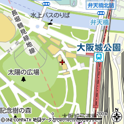 わなか 大阪城公園店周辺の地図