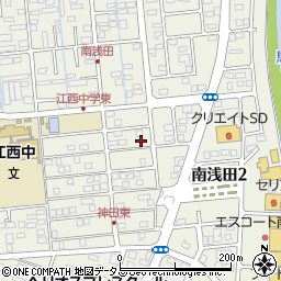 静岡県浜松市中央区神田町51周辺の地図