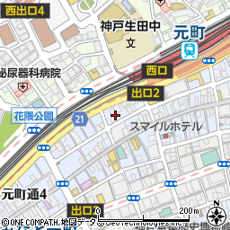 G.G.C ジージーシー 神戸周辺の地図