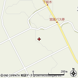 広島県三次市三和町下板木1050周辺の地図