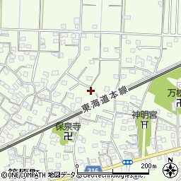静岡県浜松市中央区篠原町3781周辺の地図