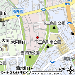兵庫県神戸市兵庫区雪御所町13周辺の地図