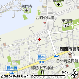静岡県湖西市新居町浜名922周辺の地図