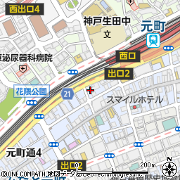 山田歯科診療所周辺の地図
