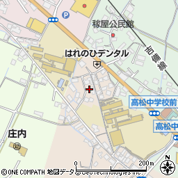 岡山県岡山市北区高松原古才23周辺の地図