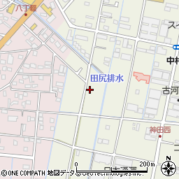 静岡県浜松市中央区神田町1251周辺の地図